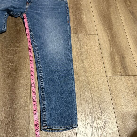 True Religion Men’s Geno Relaxed Slim Jeans Size 38x30 No Flap - Picture 9 of 14